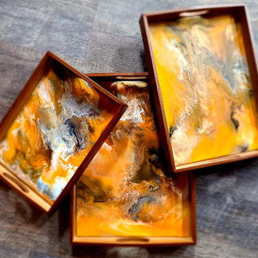 Abstract Nesting Trays