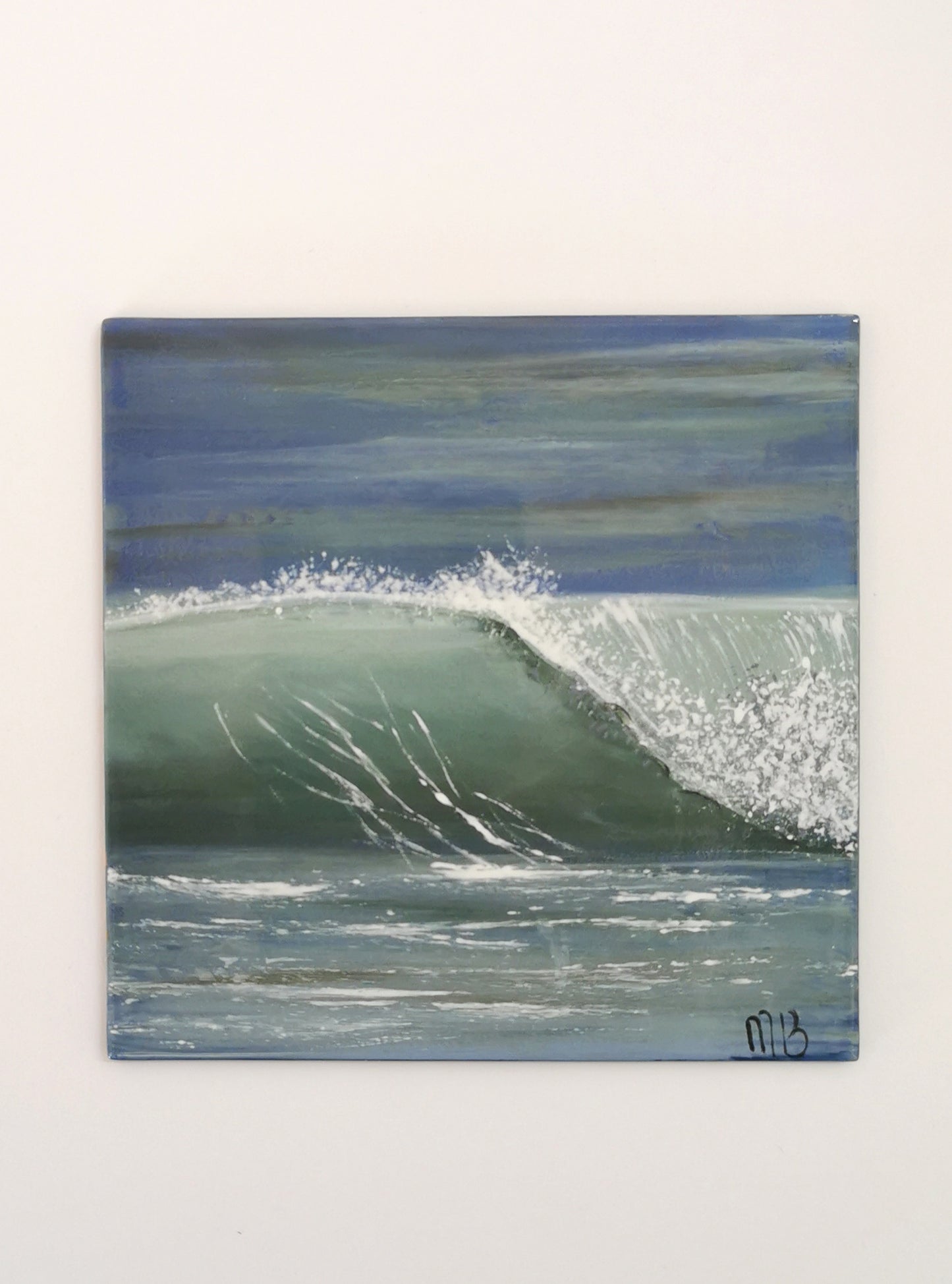 Cresting Waves: Fused Glass Seascape Painting Workshop (1-day) Workshop